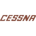 Cessna Aircraft Decal,Logo 2 3/8''h x 14''w!